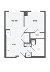 1 Bed/1 Bath-A3